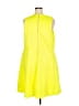 Spense Solid Yellow Casual Dress Size 24 - photo 2