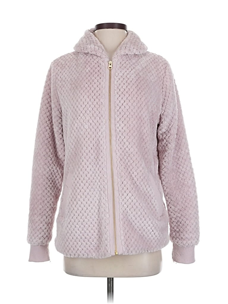 Pre-owned Ideology Zip Up Hoodie In Pink