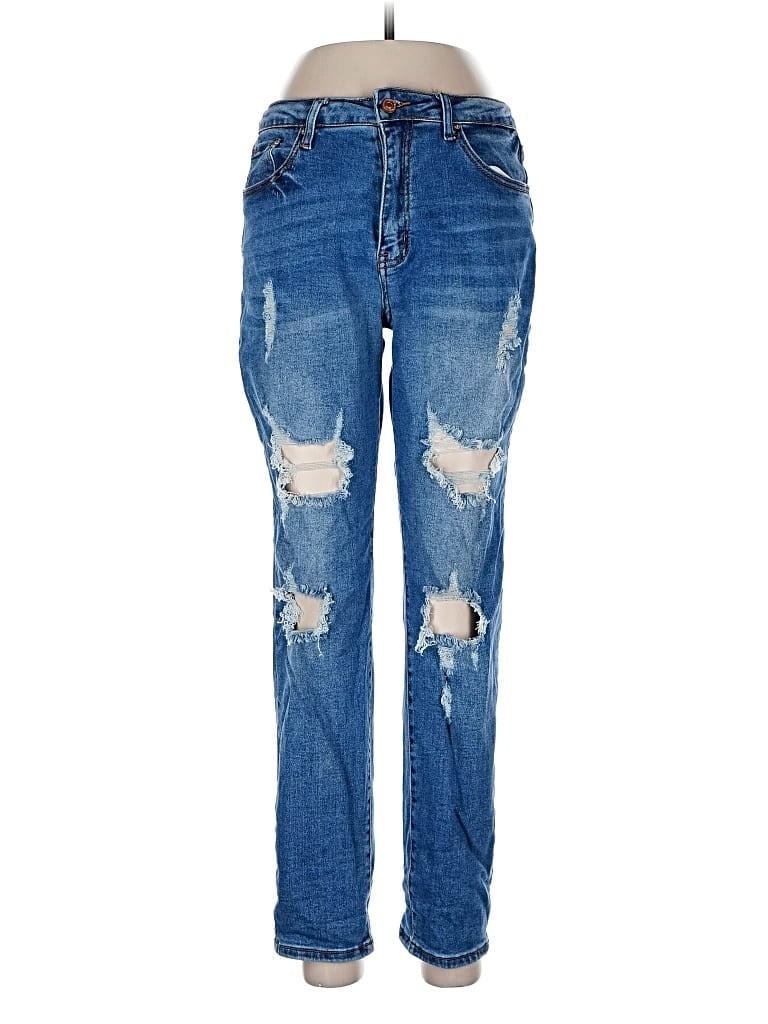 Pre-owned Wax Jean Jeans In Blue