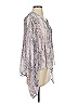 Thalia Sodi 100% Polyester Purple Long Sleeve Blouse Size S - photo 4
