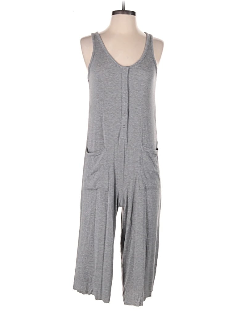 Pre-owned Quince Jumpsuit In Gray