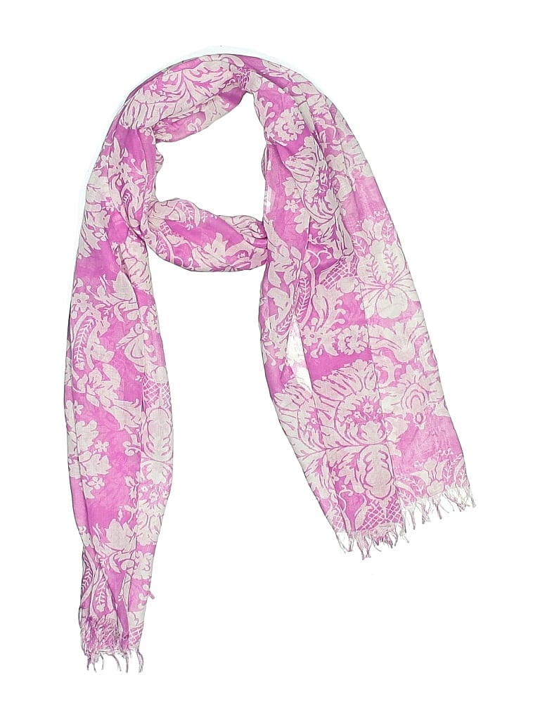 Pre-owned J.crew Factory Store Scarf In Pink