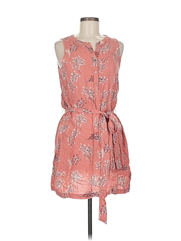 Pre-owned Ann Taylor Loft Outlet Casual Dress In Pink