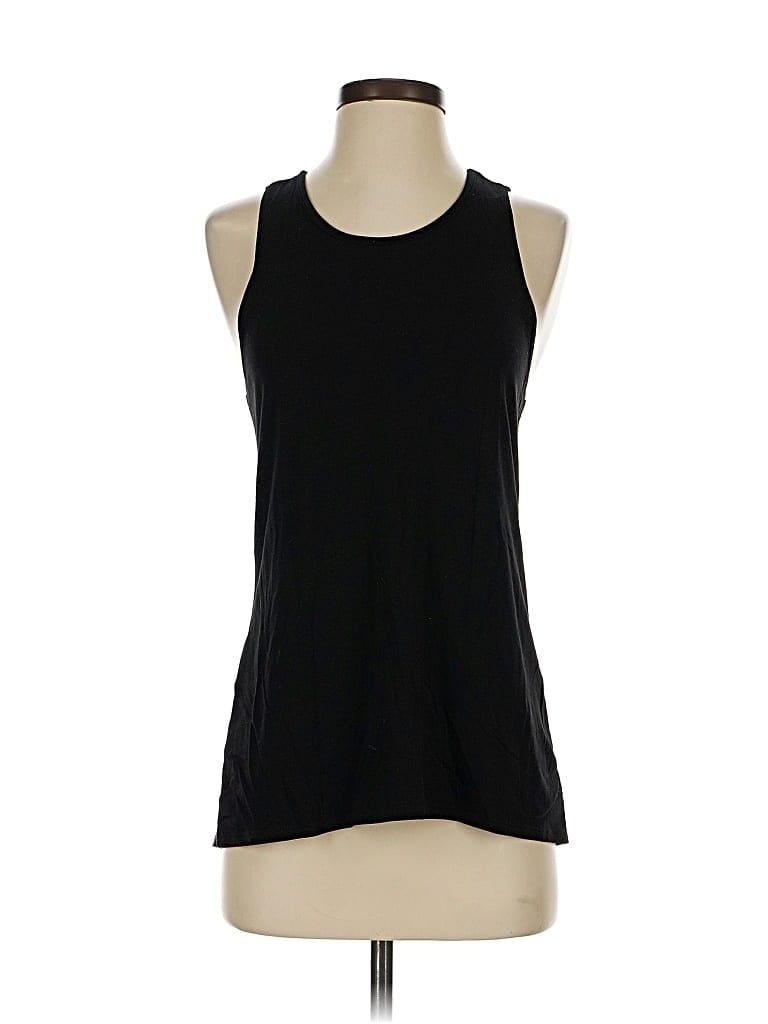 Pre-owned Athleta Sleeveless T-shirt In Black