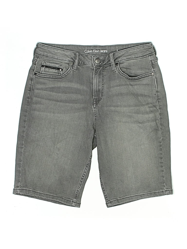 Pre-owned Calvin Klein Jeans Est.1978 Calvin Klein Jeans Denim Shorts In Gray