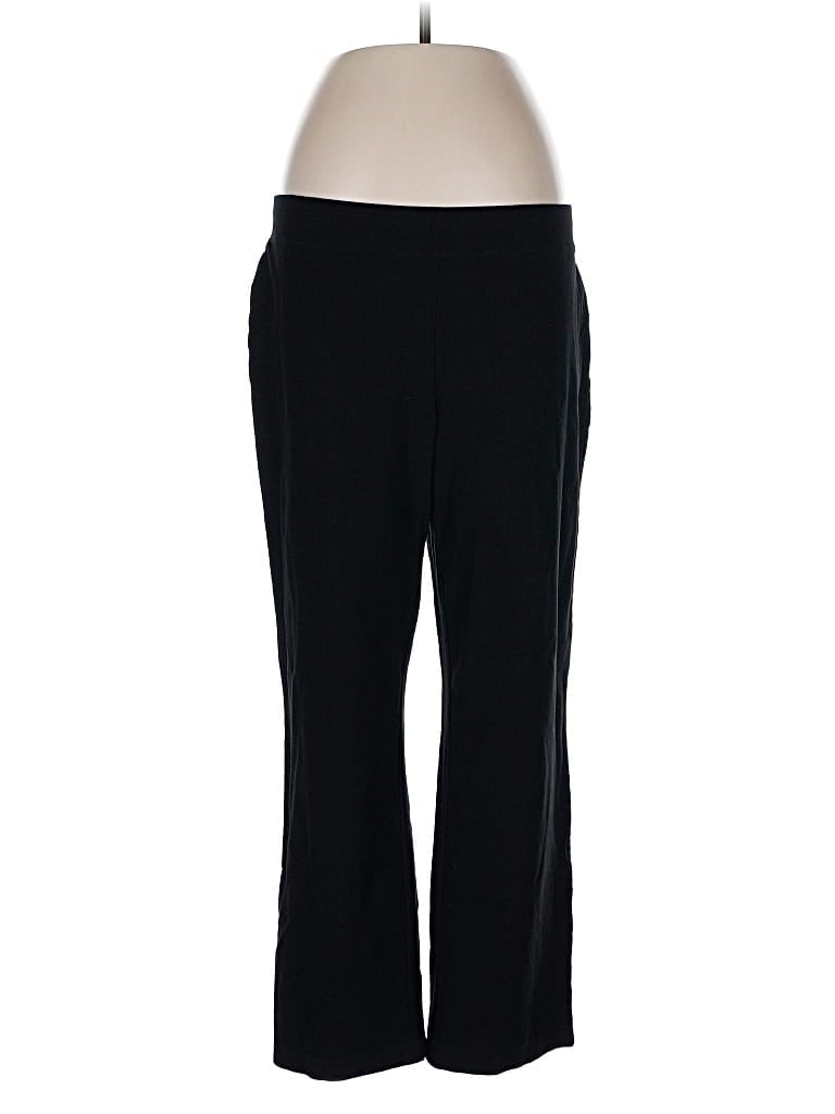 Pre-owned Eileen Fisher Active Pants In Black