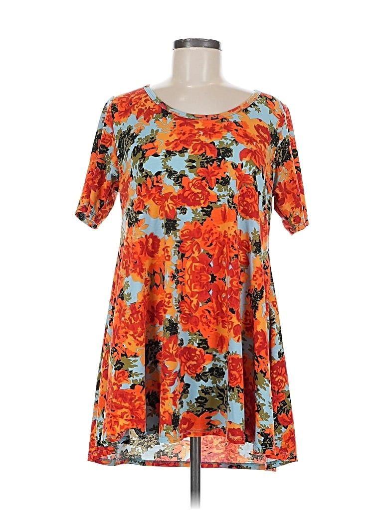 Pre-owned Lularoe Casual Dress In Orange