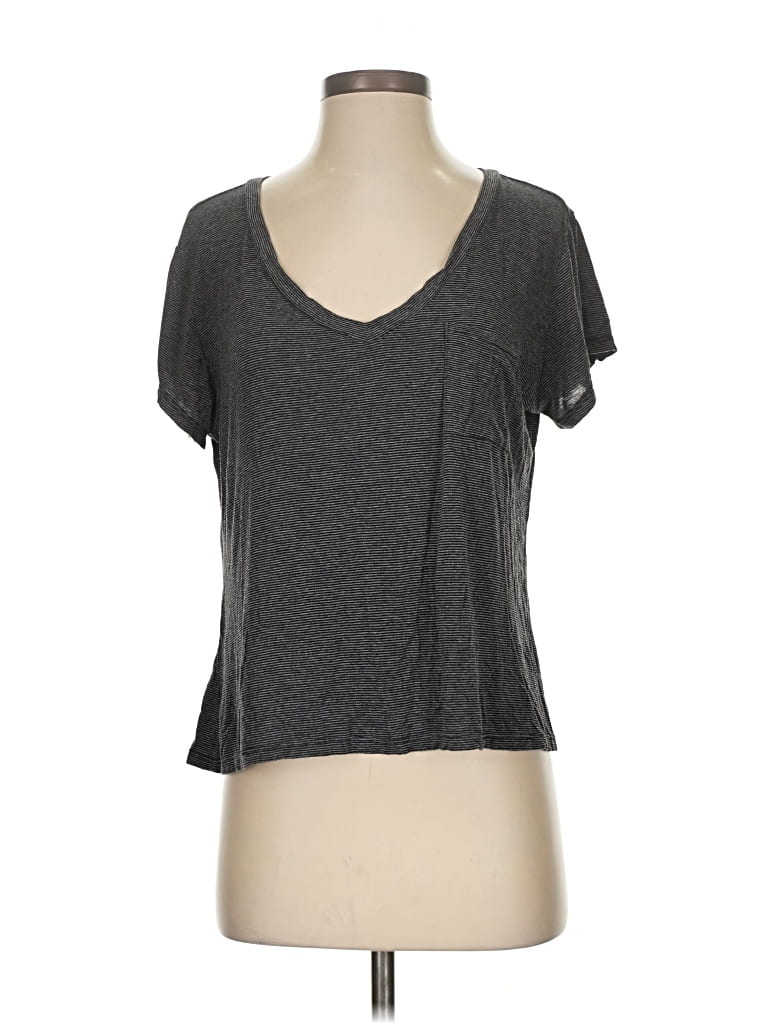Pre-owned Carmar Short Sleeve T-shirt In Gray