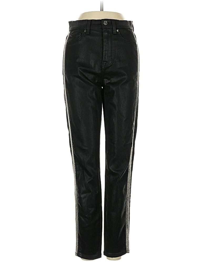 Pre-owned 7 For All Mankind Jeans In Black