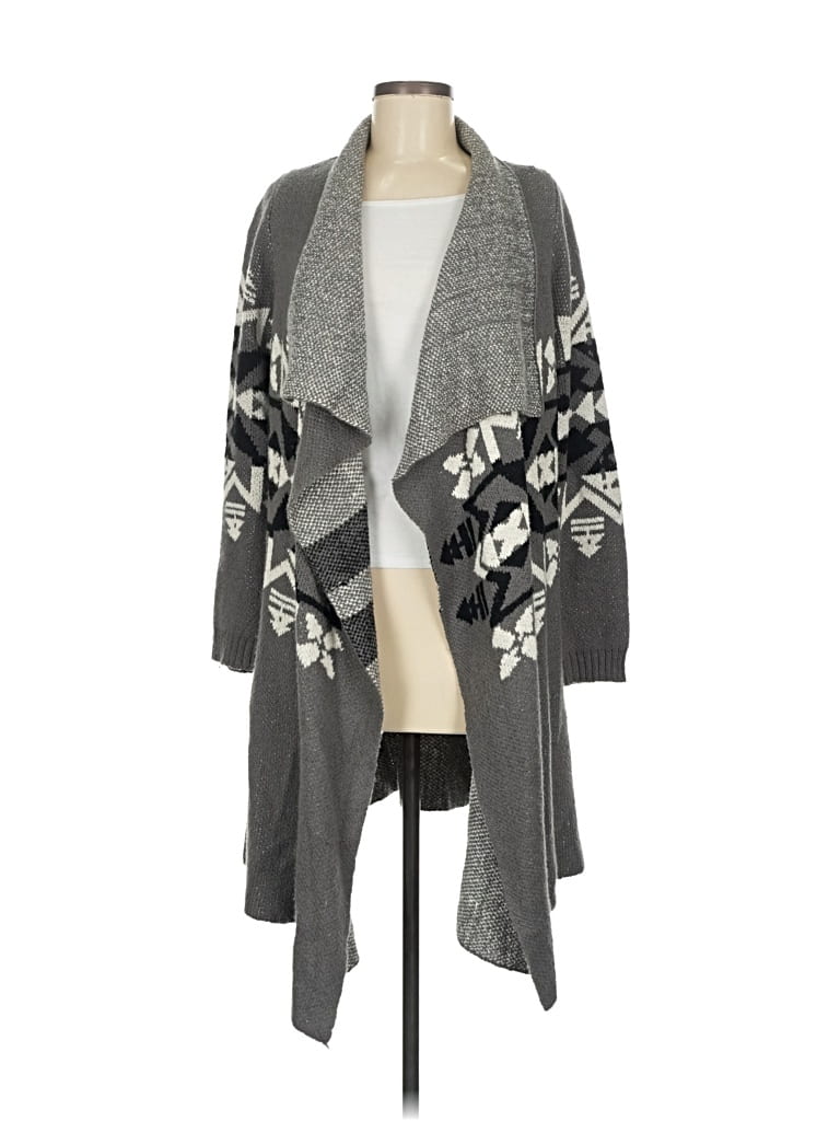 Pre-owned Show Me Your Mumu Cardigan Sweater In Gray