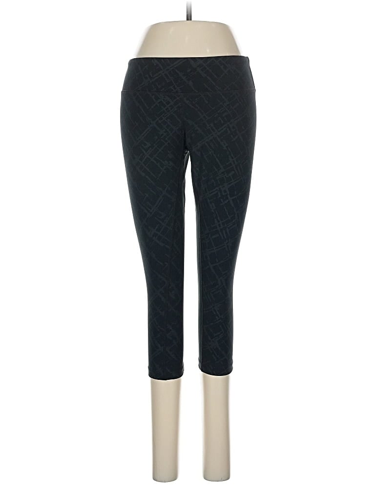 Pre-owned Asics Leggings In Black