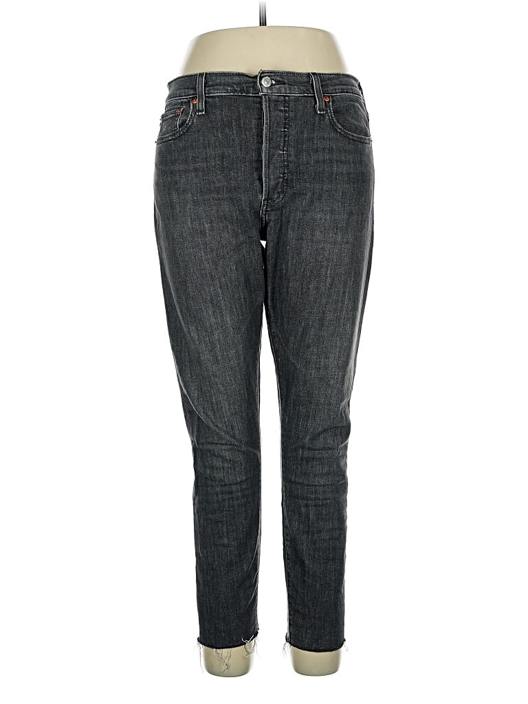 Pre-owned Levi's Jeans In Gray