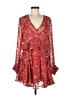 IRO 100% Viscose Red Kimono Size EU (FR) 38 / US 6 - photo 1
