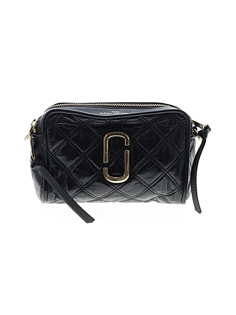 Pre-owned Marc Jacobs Leather Clutch In Black