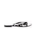Melissa Silver Black Sandals Size 7 (X-wide) - photo 1