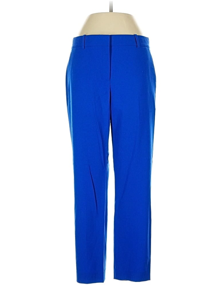 Pre-owned Theory Wool Pants In Blue