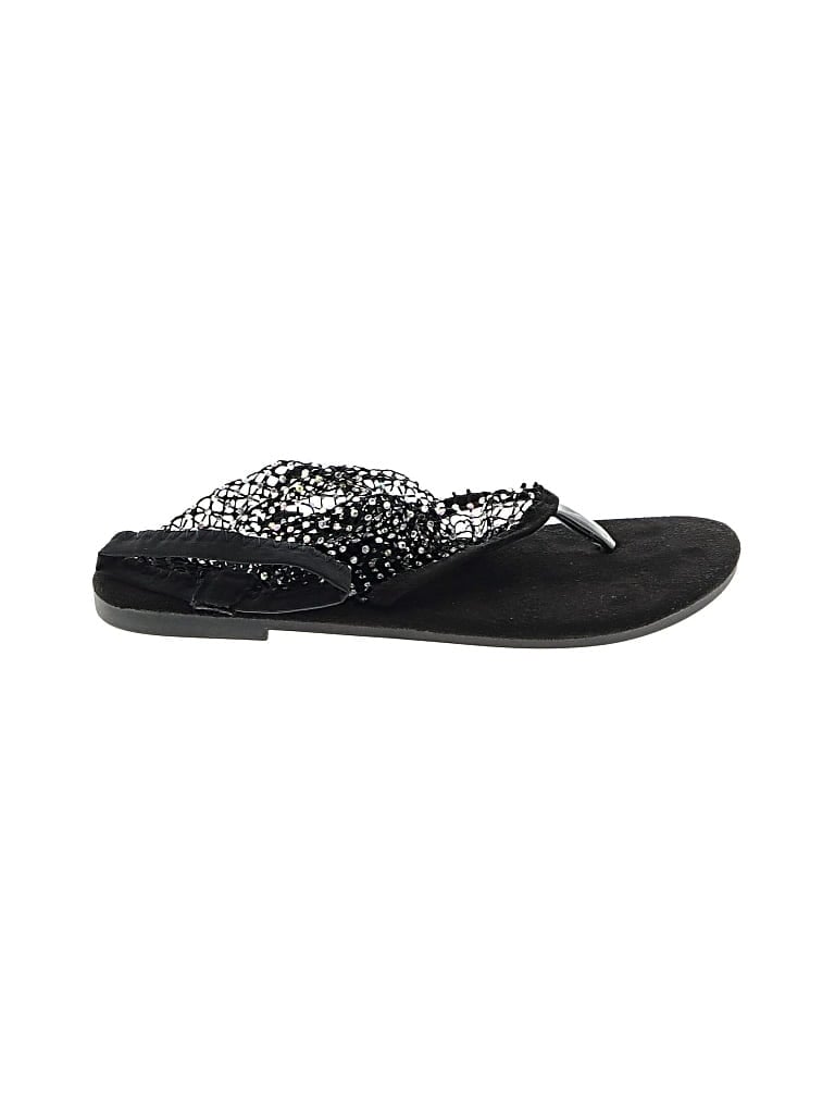 Pre-owned Unbranded Sandals In Black