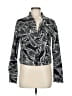 Dennis by Dennis Basso Print Black Jacket Size 6 - photo 1
