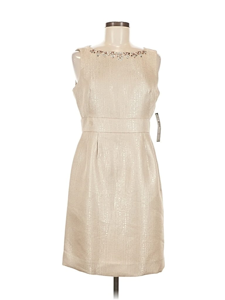 Pre-owned Tahari By Asl Cocktail Dress In Brown