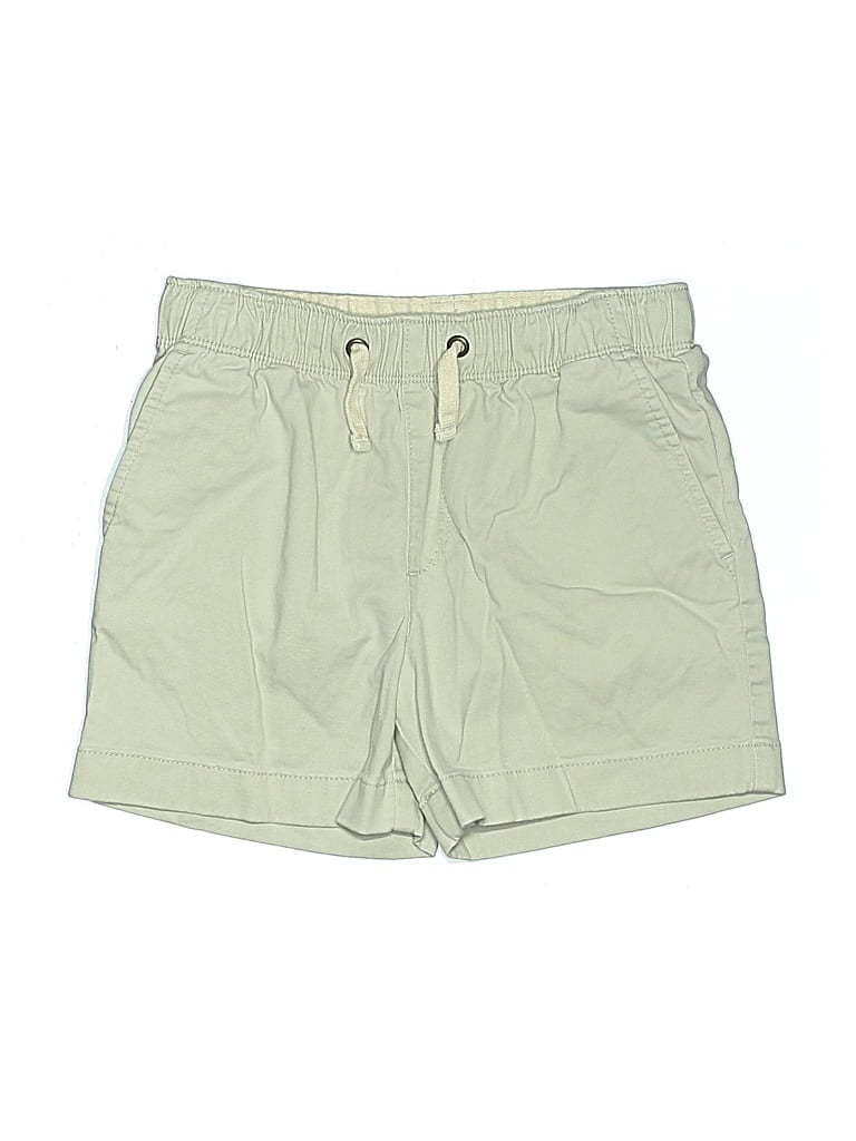 Pre-owned Crewcuts Kids' Khaki Shorts In Green