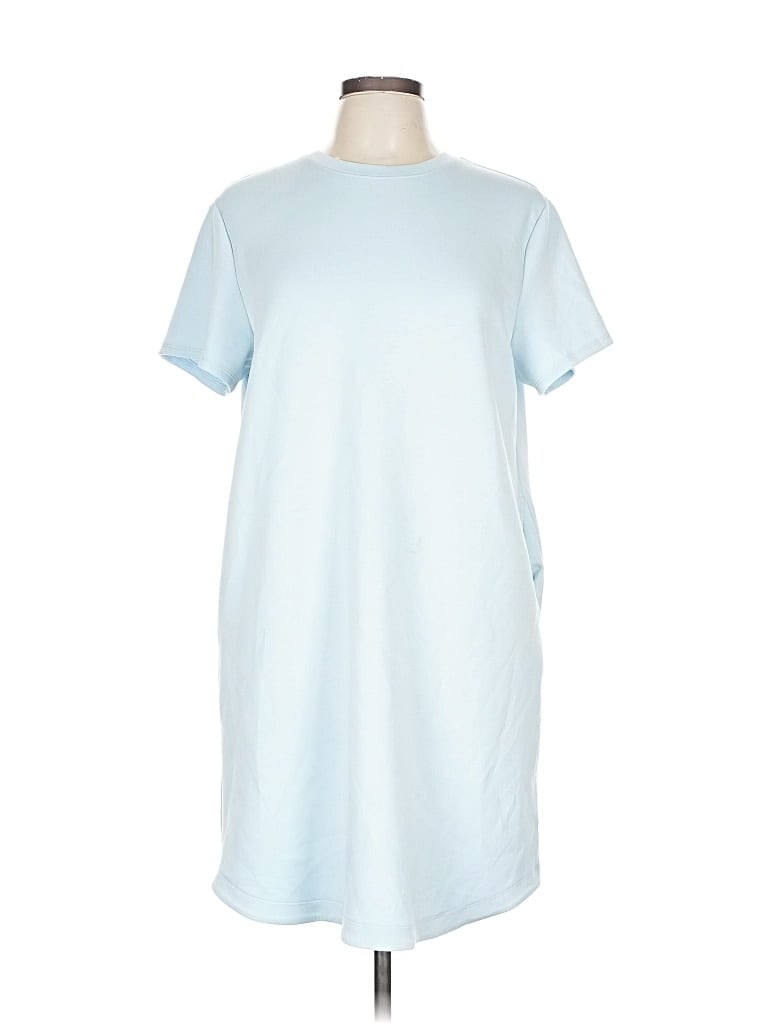 Pre-owned Member's Mark Casual Dress In Blue