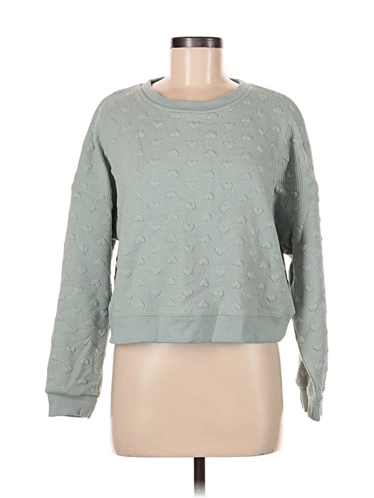 Miss Selfridge Sweatshirt In Green