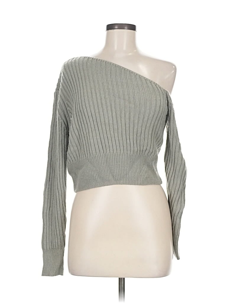 Pre-owned Unbranded Pullover Sweater In Gray