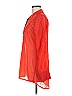 Roar Orange Long Sleeve Blouse Size M - photo 5