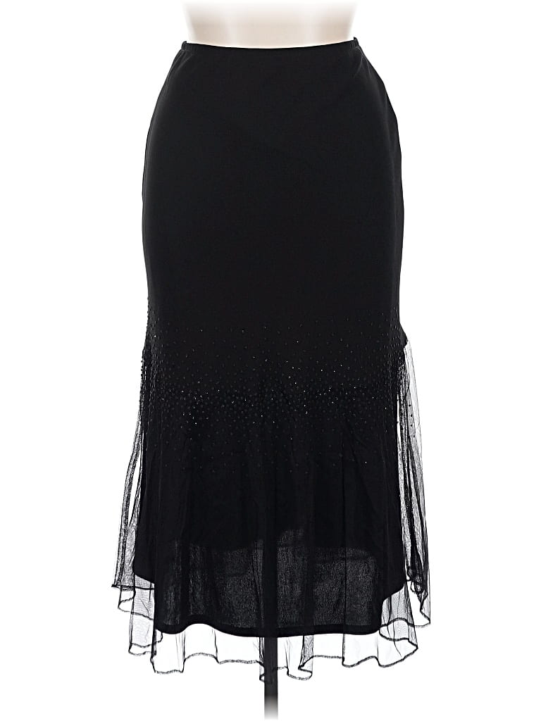 Pre-owned Scarlett Nite Formal Skirt In Black