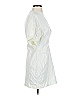 FRAME 100% Cotton Ivory Cocktail Dress Size S - photo 4