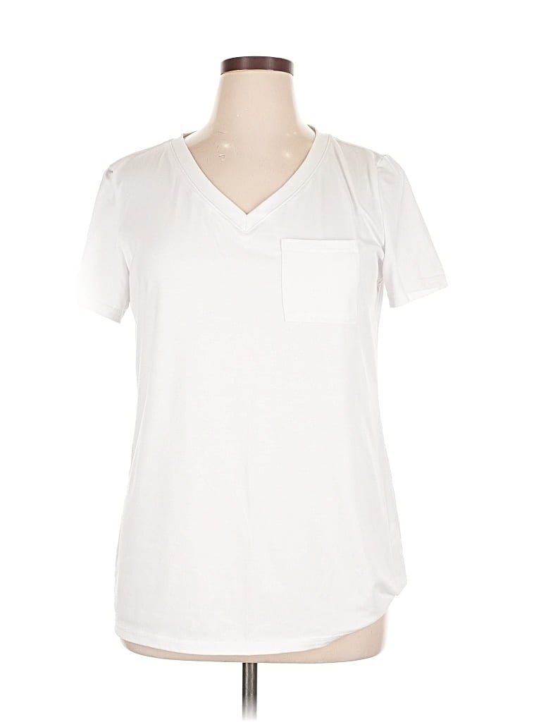 Pre-owned Automet Short Sleeve T-shirt In White