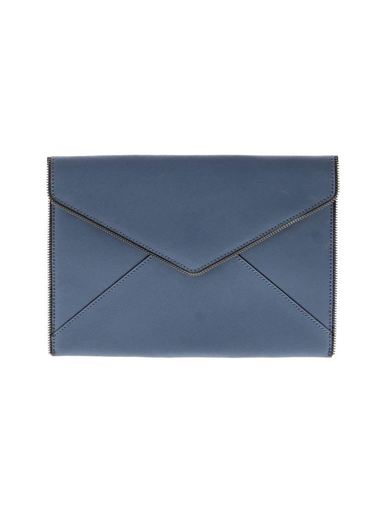 Pre-owned Rebecca Minkoff Clutch In Blue