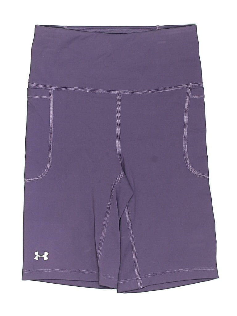 Pre-owned Under Armour Athletic Shorts In Purple