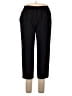 Firenze Solid Black Casual Pants Size EU 44 / US 14 - photo 1