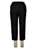 Firenze Solid Black Casual Pants Size EU 44 / US 14 - photo 2