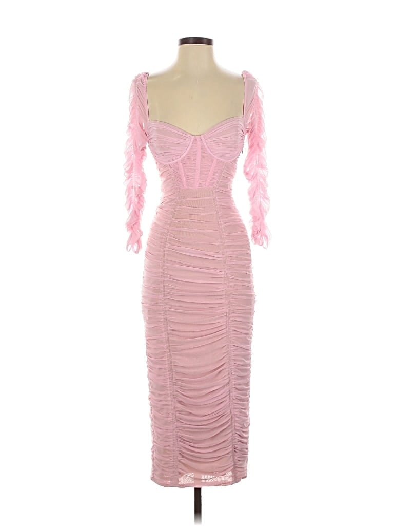 Pre-owned Self-portrait Cocktail Dress In Pink