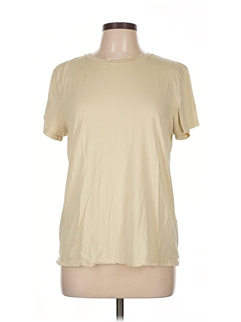Pre-owned Lou & Grey Short Sleeve T-shirt In Brown