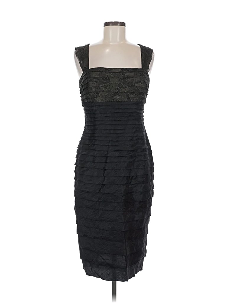 Pre-owned Js Collections Cocktail Dress In Black