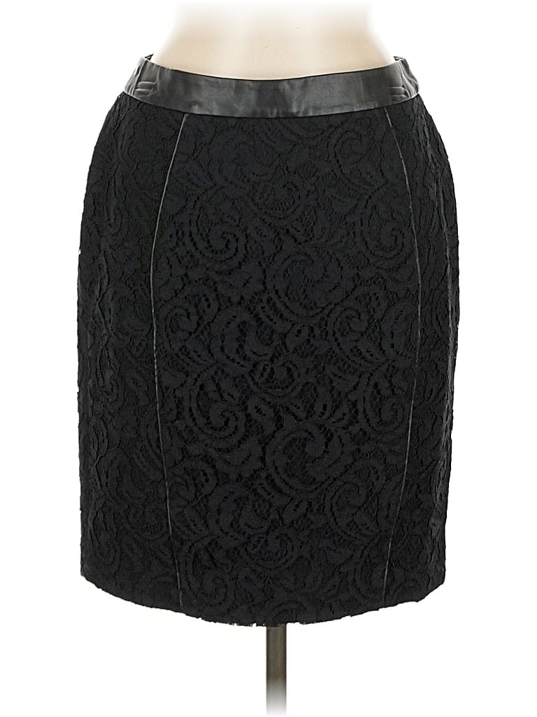 Pre-owned Ann Taylor Formal Skirt In Black