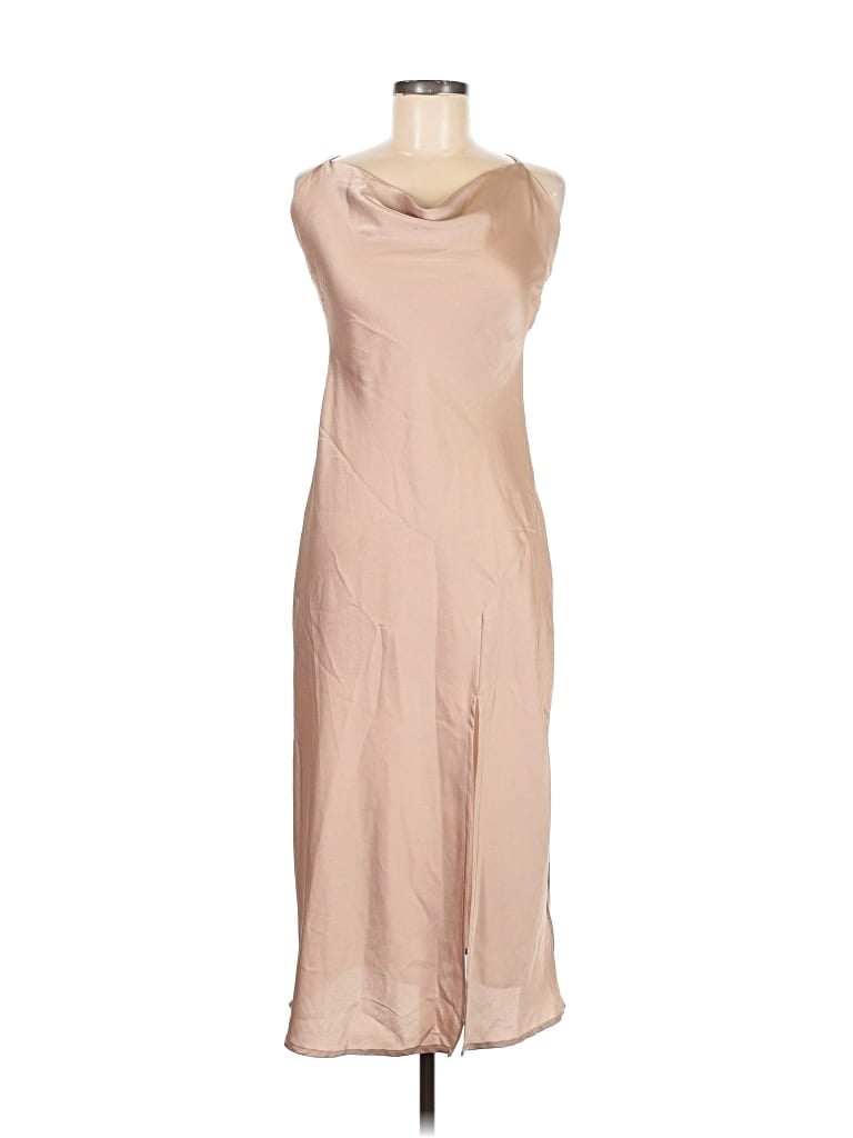 Pre-owned Paper Heart Casual Dress In Brown