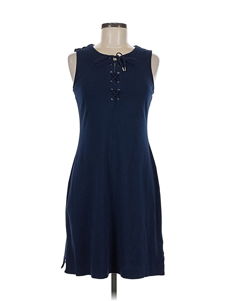 Pre-owned Chaps Casual Dress In Blue