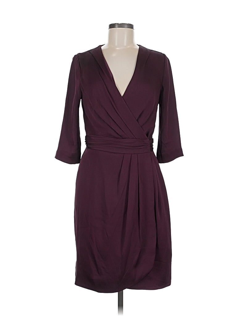 Pre-owned Banana Republic Kimono In Burgundy