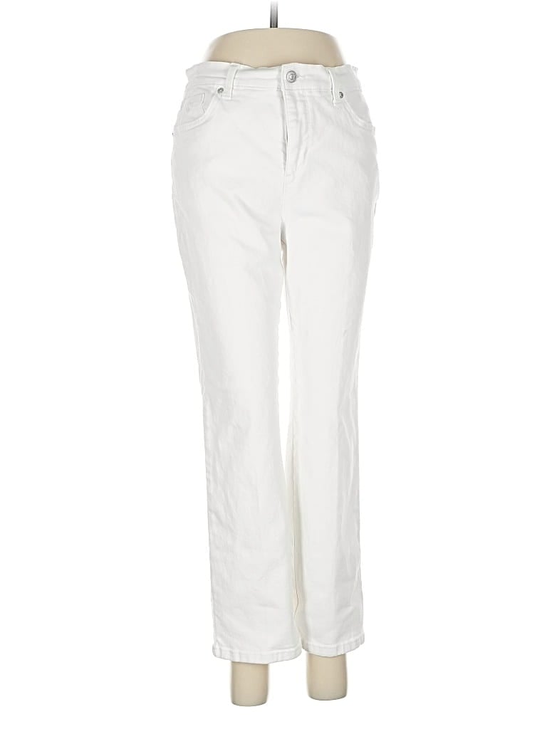 Pre-owned Gloria Vanderbilt Jeans In White