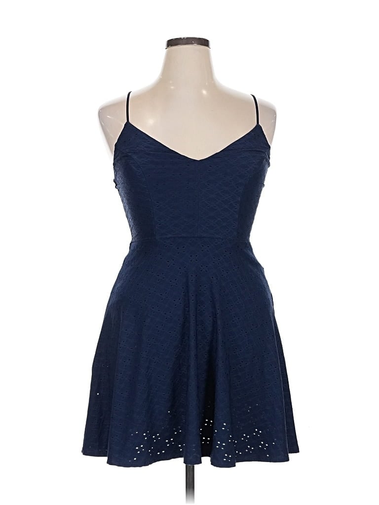 Pre-owned Nine Britton Cocktail Dress In Blue
