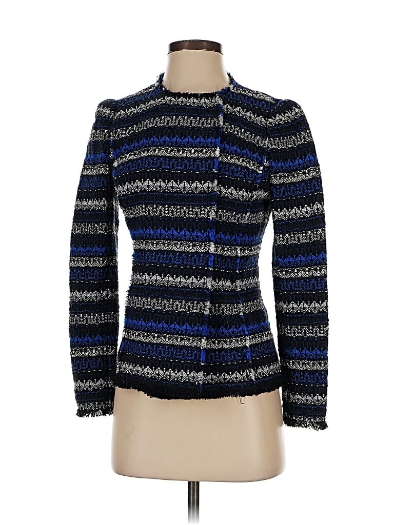 Pre-owned Rebecca Taylor Jacket In Blue