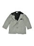 Kardashian Kids 100% Cotton Chevron-herringbone Gray Blazer 12-18 MO / 18 MO - photo 1