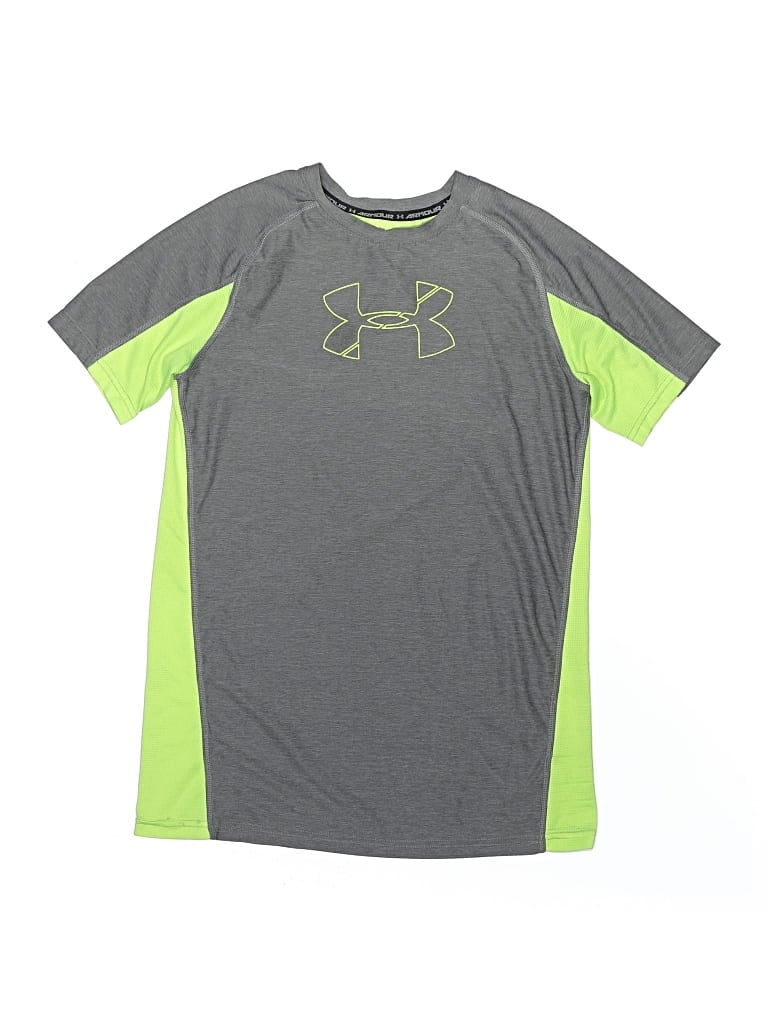 Pre-owned Under Armour Kids' Active T-shirt In Gray