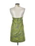 J.Crew Paisley Green Cocktail Dress Size XXS (estimated) - photo 2