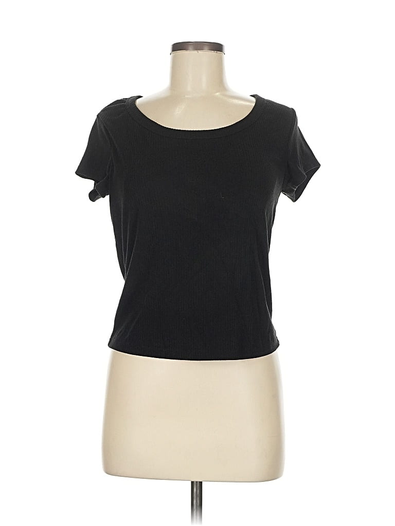 Pre-owned Assorted Brands Short Sleeve T-shirt In Black