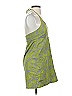 J.Crew Paisley Green Cocktail Dress Size XXS (estimated) - photo 4